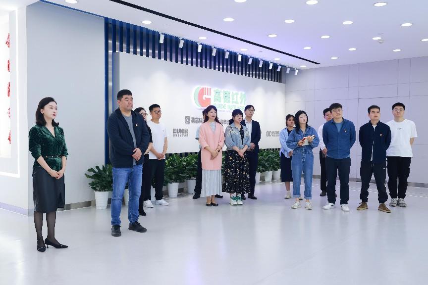 中央广播电视总台湖北总站第二支部与U8国际体育-U8国际(中国)开展联建活动